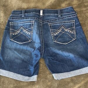 Arita Stylish Blue Denim Women's Shorts